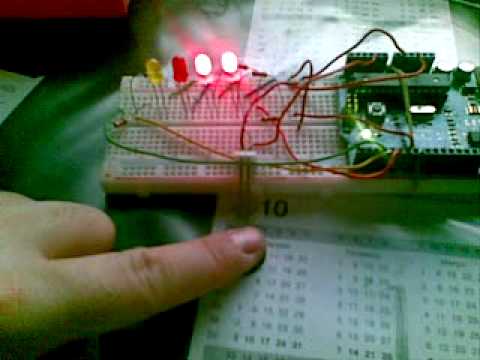 Force Sensing Resistor with Arduino - YouTube