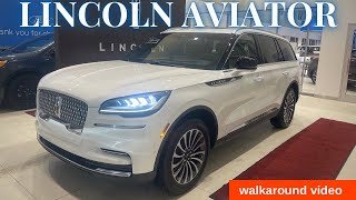 2023 Lincoln Aviator Reserve 201a walkaround video 06