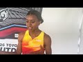 Nia Akins reveals she's recovering from a concussion suffered in a hit-and-run accident.