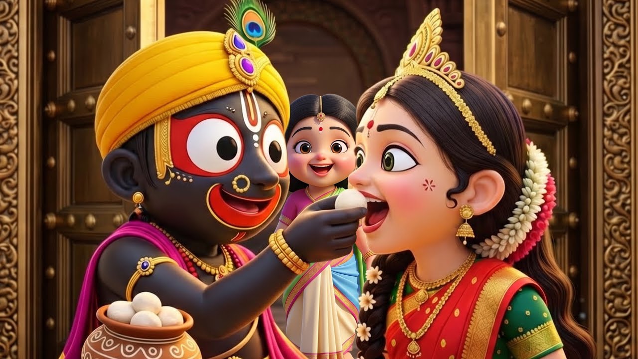 लक्ष्मी जी को मनाने का अनोखा अंदाज! 😄 | Lord Jagannath True Story | 3D Animation #08