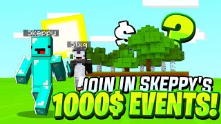 HOW TO GET INTO SKEPPY'S $1,000 MINECRAFT EVENTS! |
