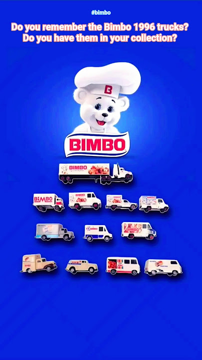 Bimbo promotional Trucks 1996 collection #bimbo | Bimbopolis 2025 #bimbopolis