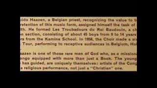 Missa Luba 1965: Katumbo, dance (A4)