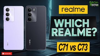 Realme C71 vs Realme C73 - Full Comparison
