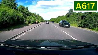 A617 - Sherwood Way East, Mansfield Bypass - Eastbound