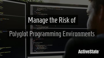 How To Manage The Risk Of Your Polyglot Environments: Webinar Replay Promo
