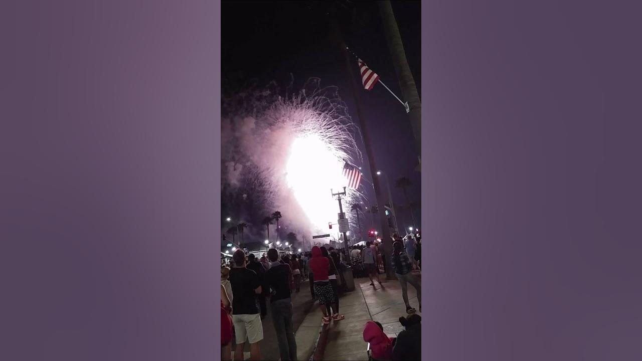 July 4th Huntington Beach Firework Show Finale! YouTube