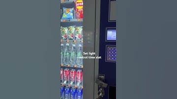 How to set the vending machine working time slot