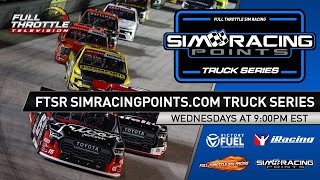 2026-A FTSR SimRacingPoints.com Truck Series | Round 11 of 14 | Wraptor Graphix 200