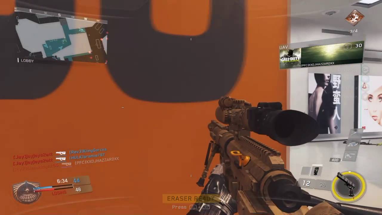 Infinite Warfare: Dj tries sniping!(Widowmaker Gameplay)