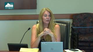 BOCC Work Session 7/19/21, 10 AM - Support Services Quarterly Update