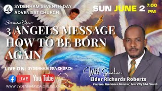 Sun., June 2, 2024 | Community Impact | Elder Richards Roberts | Sydenham SDA Online Church | 7:00PM