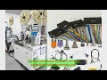 Custom Straight Head M12  M12 to RJ45 Industrial Network Connection Harness volex cable assembly