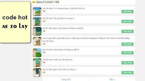 Cách Tạo Web Bán Nick Ngọc Rồng Và Cho Code Miễn Phí