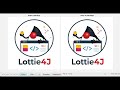 The animated logo of Lottie4J with JavaFX viewer. See lottie4j.com for all info.