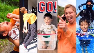 【POP Dad🕺🌈】 Yoshipapa's funny video🥳🥳🥳#longvideo#よしパパ#baby #dad#checkitout 👍#happening