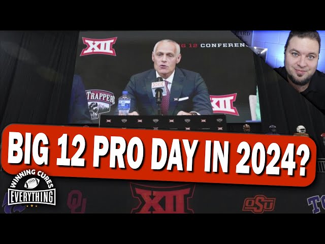 Big 12 hosting their own pro day in 2024?  Data rights sale imminent?