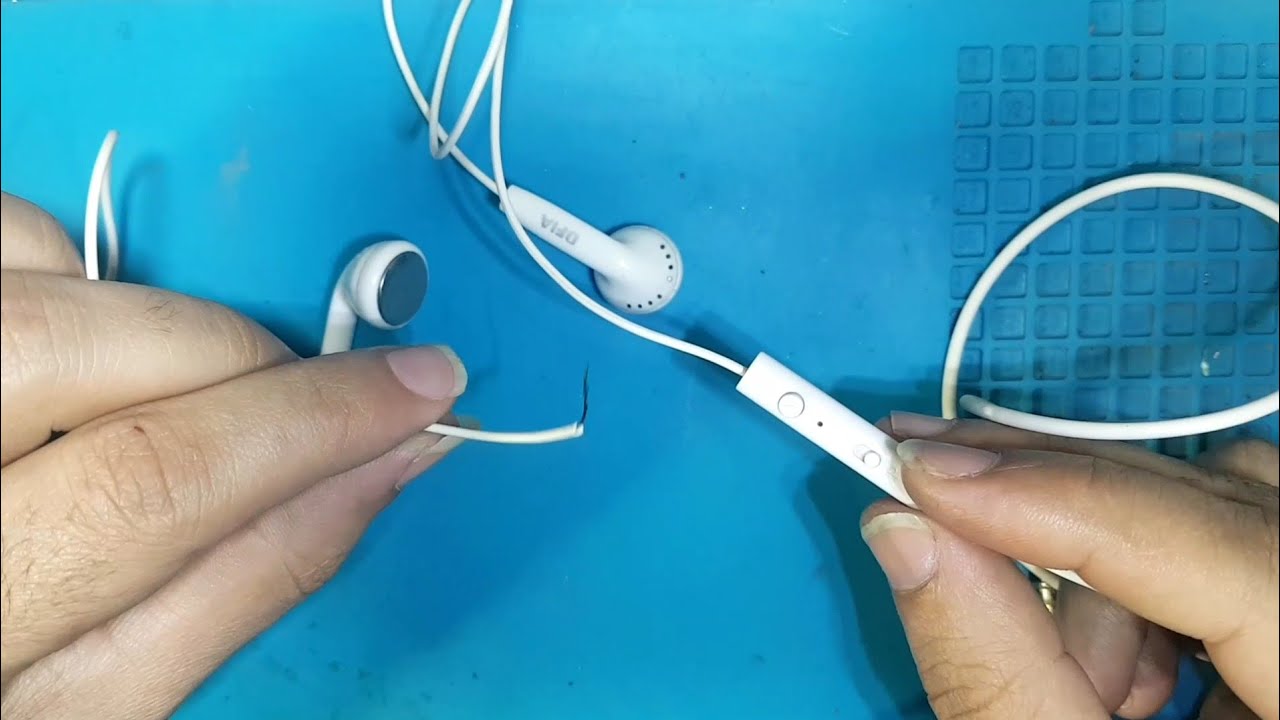 How to repair handsfree at home Handsfree One Side Not Working Repair