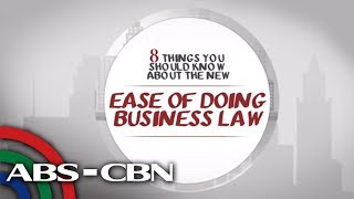 Starting a business under the new Ease of Doing Business Law