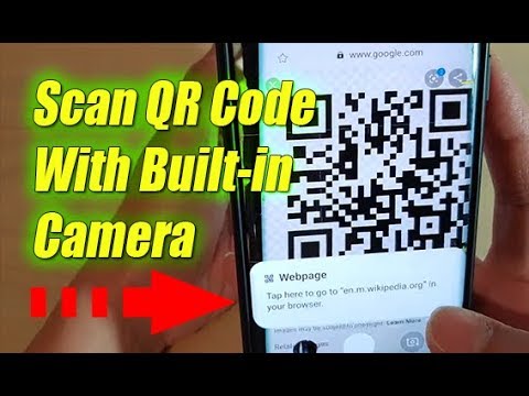 Galaxy S9 / S10 / S10: How to Use Built-in Camera to Scan QR Code