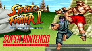 Street Fighter Ii The World Warrior Playthrough Super Nintendo 1Cc