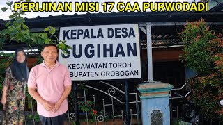 17th CAA MISSION PERMIT in SUGIHAN VILLAGE, PURWODADI