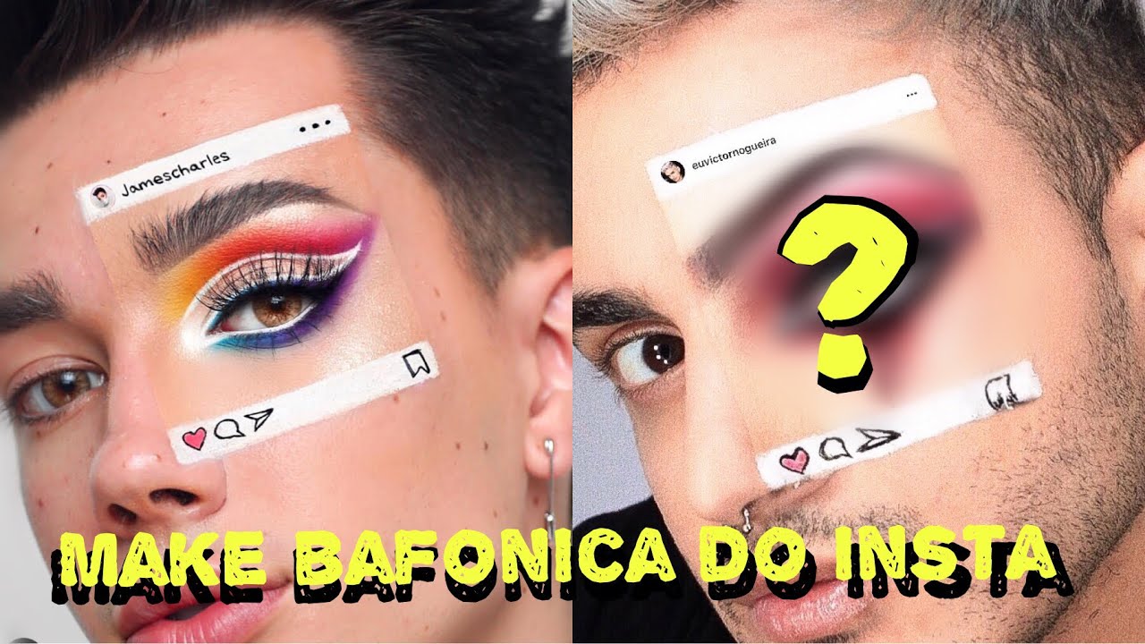 FIZ A MAKE FAMOSA DO INSTAGRAM 🔥|Victor Nogueira