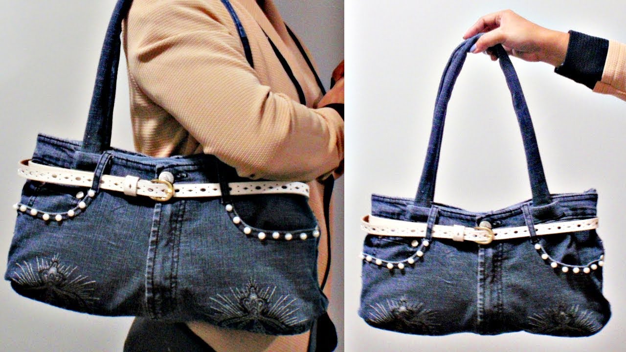 DiaryofaCreativeFanatic: DIY - Restyle, Bagging Denim