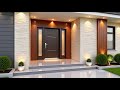 300 Trendy Modern House Front Wall Designs 2026 | Top Outdoor Wall Tiles & Front Door Design Trends