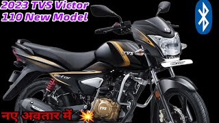 नए अवतार में Launch होगा TVS Victor 110 का New Model 2023 💥 All Details Here ⬆️