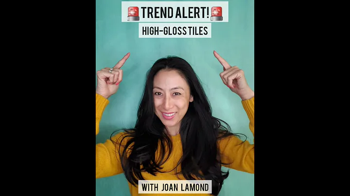 Trend Alert with Joan Lamond: High-Gloss Tiles