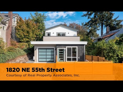1820 NE 55th Street, Seattle, WA home video tour