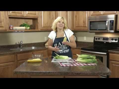 How to Husk Sweet Corn in the Microwave | RadaCutlery.com hqdefault