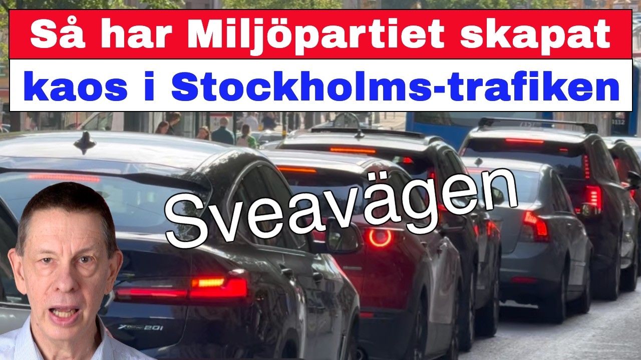 Så har Miljöpartiet skapat kaos i Stockholms-trafiken!