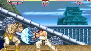 Video game glitches part 3 - SSF2 Zangief grab glich