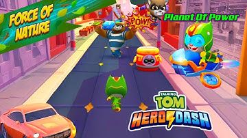 Planet Of Power Tom|New Event Force Of Nature|Talking Tom Hero Dash Walkthrough Gameplay
