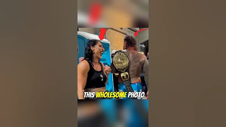 Rhea Ripley Waited For Jey Uso ❤️ #rhearipley #jeyuso #wwe #shorts
