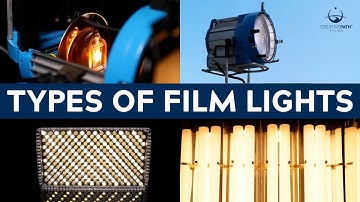 Types of Film Lights - Tungsten, HMI, Fluorescent & LED Lights Explained | Film Lighting Techniques