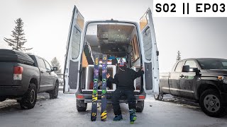 JACKSON HOLE SKIING 2021! | vanlife jackson hole