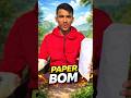 I Made a Paper Bomb 💥 | Sound Test Experiment #challenge #shorts
