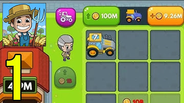 Idle Farm Tycoon - Gameplay Walkthrough Part 1 (iOS, Android)