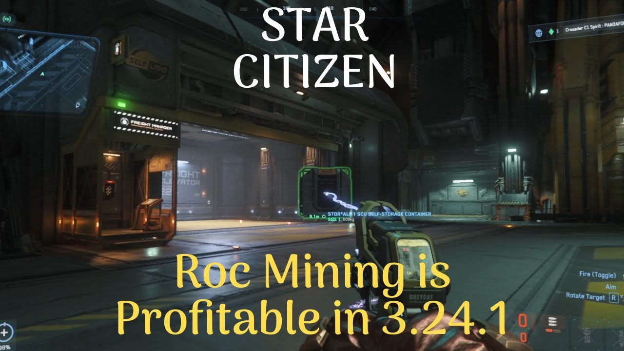 Star Citizen 3.24.1 Roc Mining is still Profitable - YouTube
