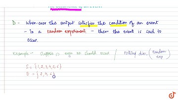 What is event occurrence of event