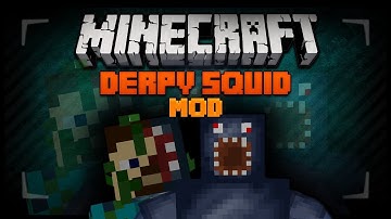 Minecraft - Derpy squids Mod Download Tutorial and Review - Mac
