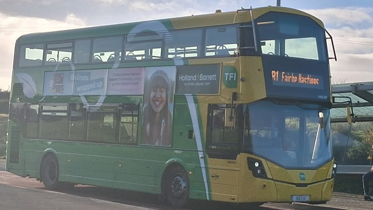 *Odd Sounding* Bus Eireann | VWD422 (182-L-12) | Volvo B5TL Wright Gemini 3 | B1 to The Hastings