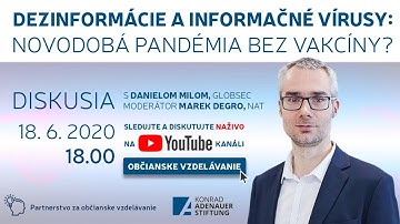 Dezinformácie a informačné vírusy: Novodobá pandémia bez vakcíny?
