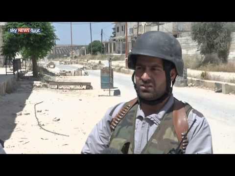 حيش بلدة سورية على طريق الموت