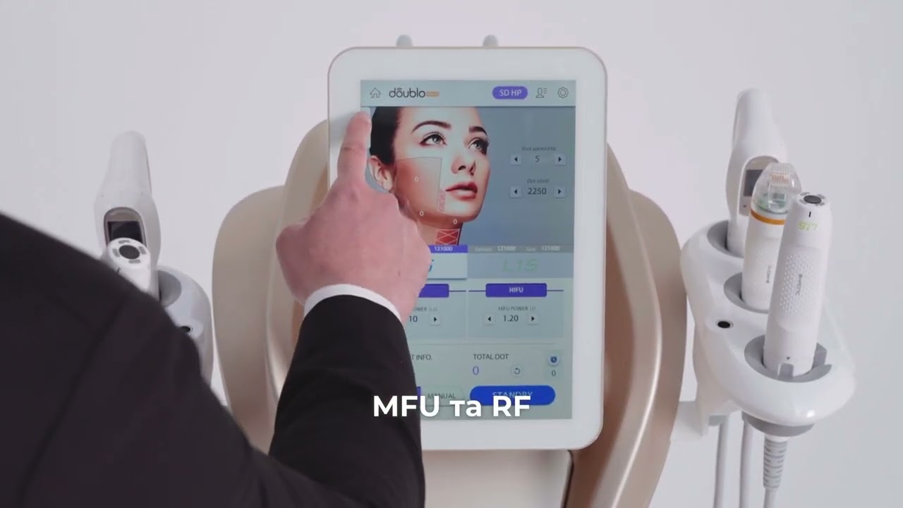Hironic New Doublo - MFU + RF - Апарат для СМАС та RF ліфтингу