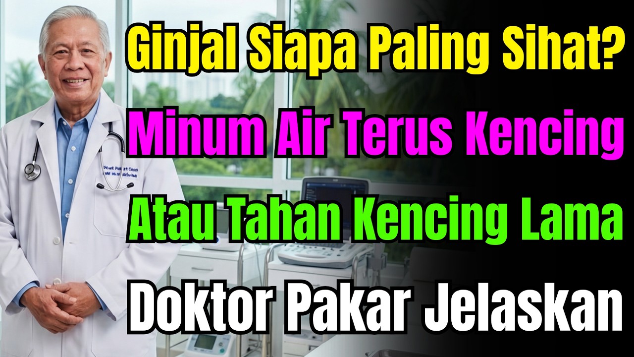 Minum Terus Kencing Vs Tahan Setengah Hari: Buah Pinggang Siapa Lebih Sihat? Doktor Dedah Fakta Ini.