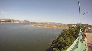 Portuguese Coastal Way – Bike Time Lapse Day 2 (3/3) From Castelo do Neiva to Viana do Castelo
